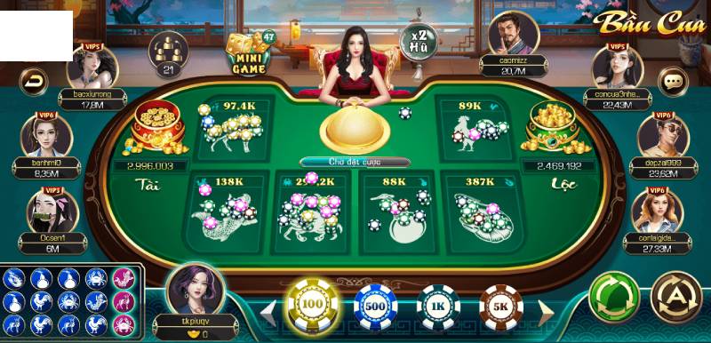 Hiểu cách vận hành game bầu cua